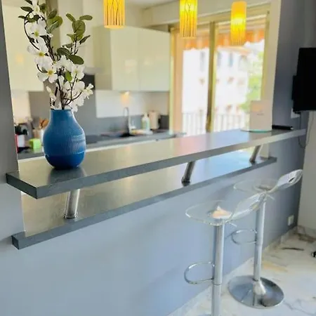 Le Pinede - 4 Prs- Clim - 500m Plages Apartament Antibes
